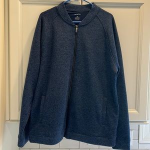 Van Heusen Blue Sweater Jacket